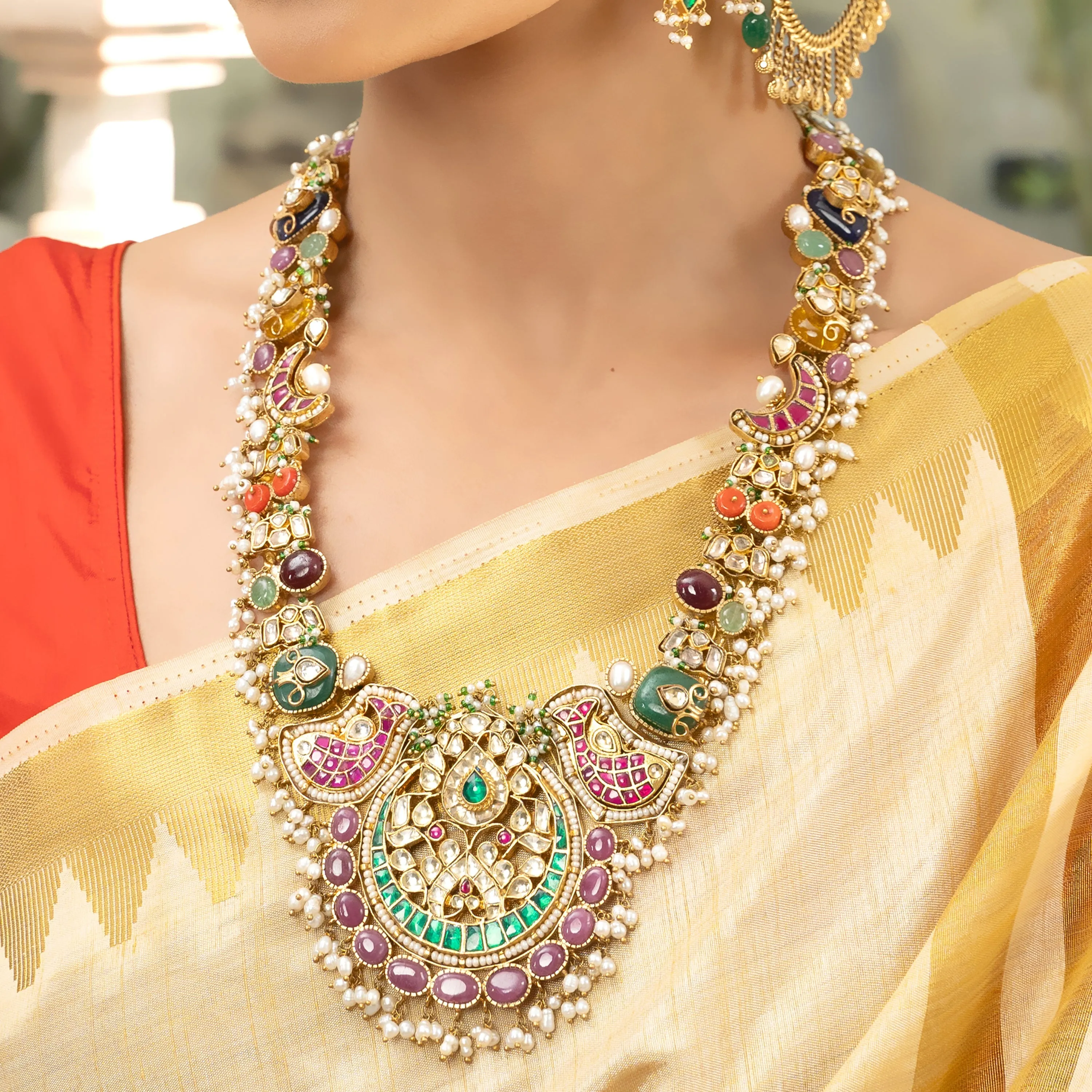 LAKSHMI LONG NECKLACE