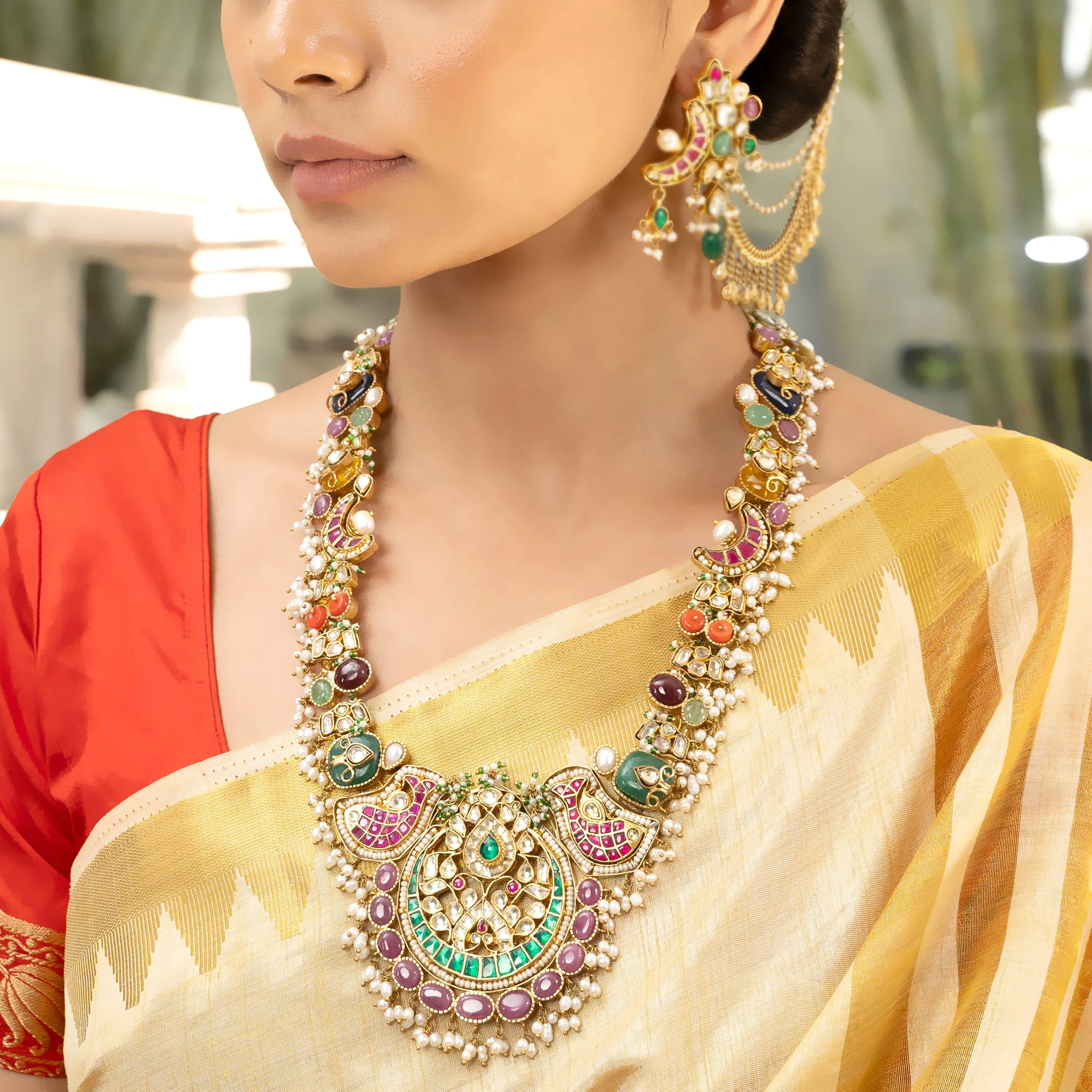 LAKSHMI LONG NECKLACE