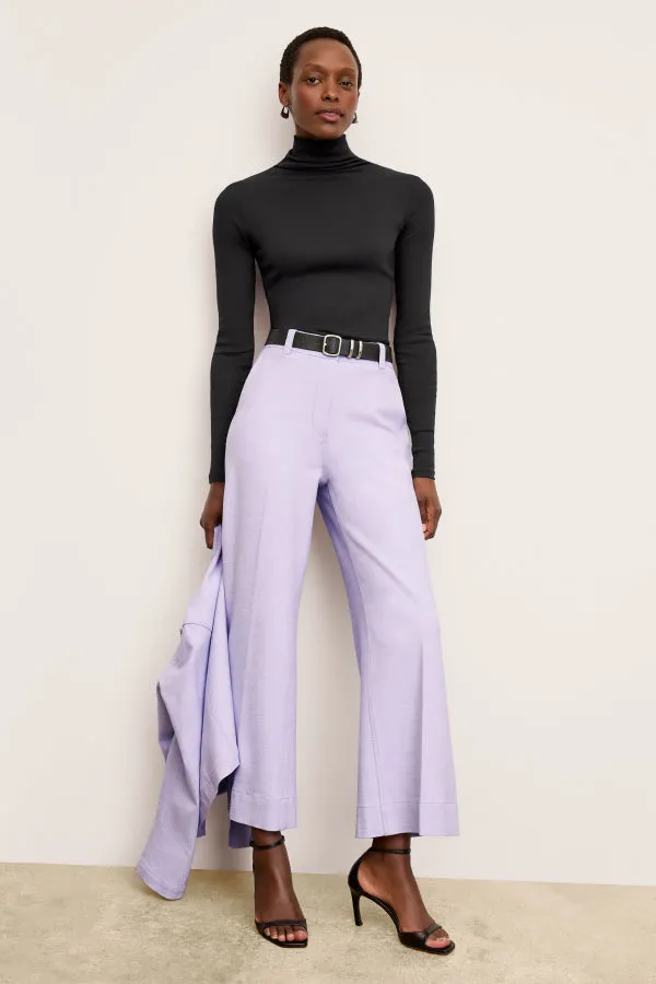 Lani Pant - Stretch Tweed :: Lilac/Ivory