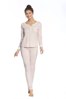 Long Sleeve Henley PJ Set - Clearance Rack