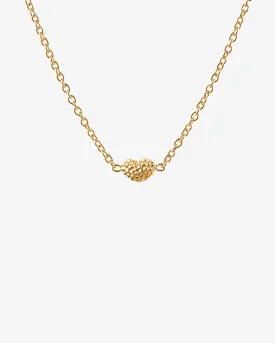 Love bubble necklace gold