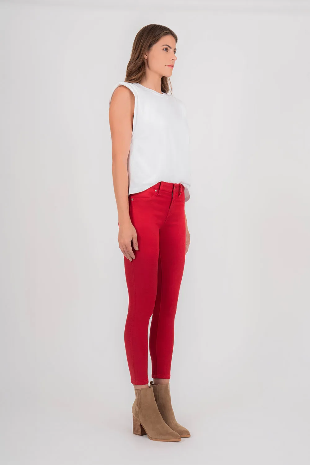 Madison Midrise Sateen Skinny