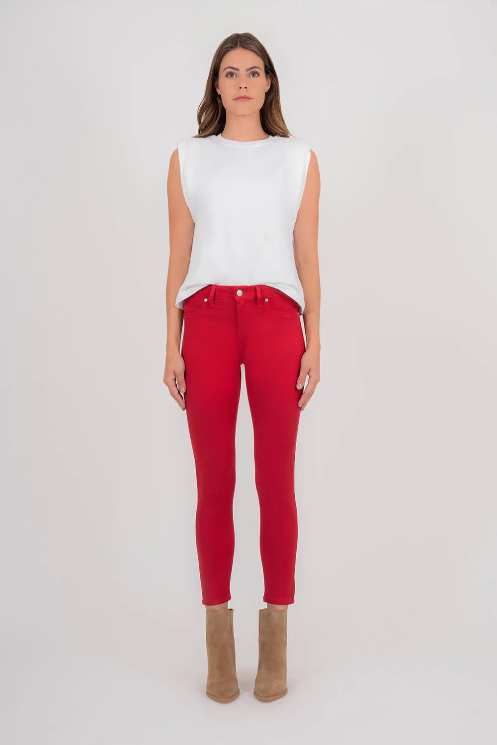 Madison Midrise Sateen Skinny