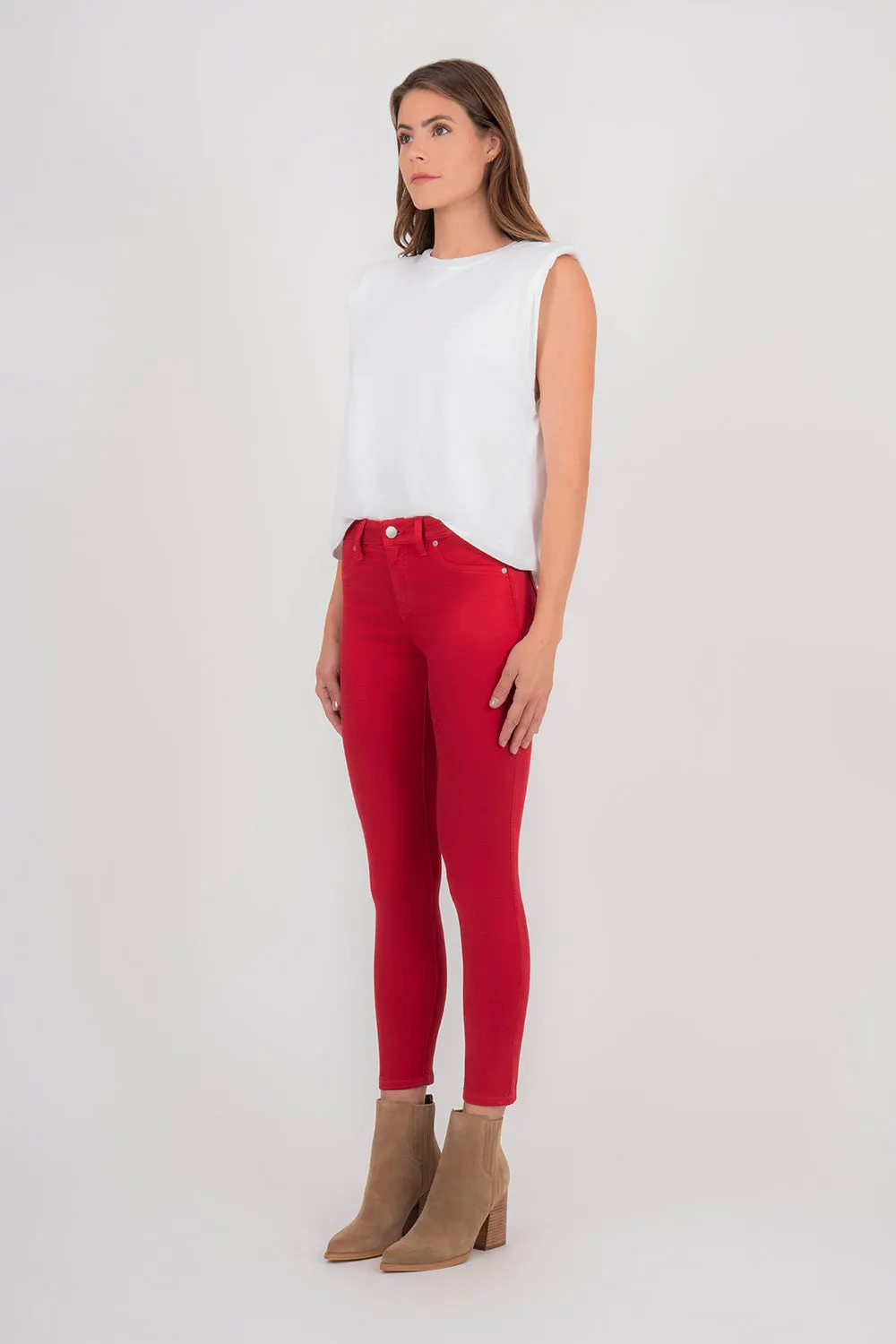 Madison Midrise Sateen Skinny