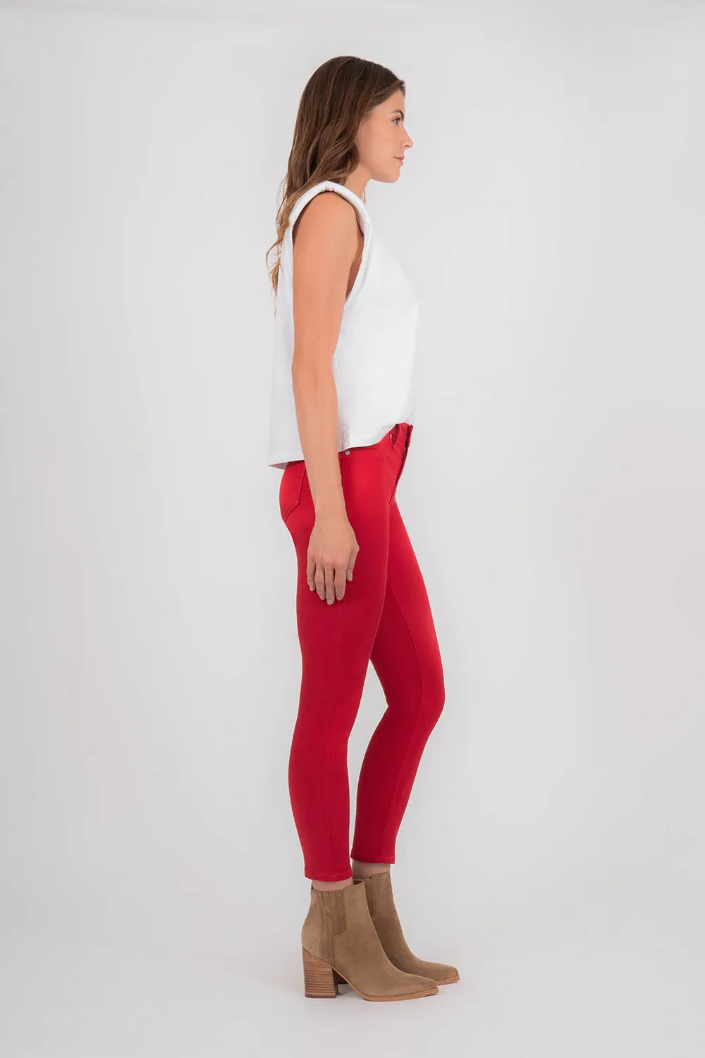 Madison Midrise Sateen Skinny