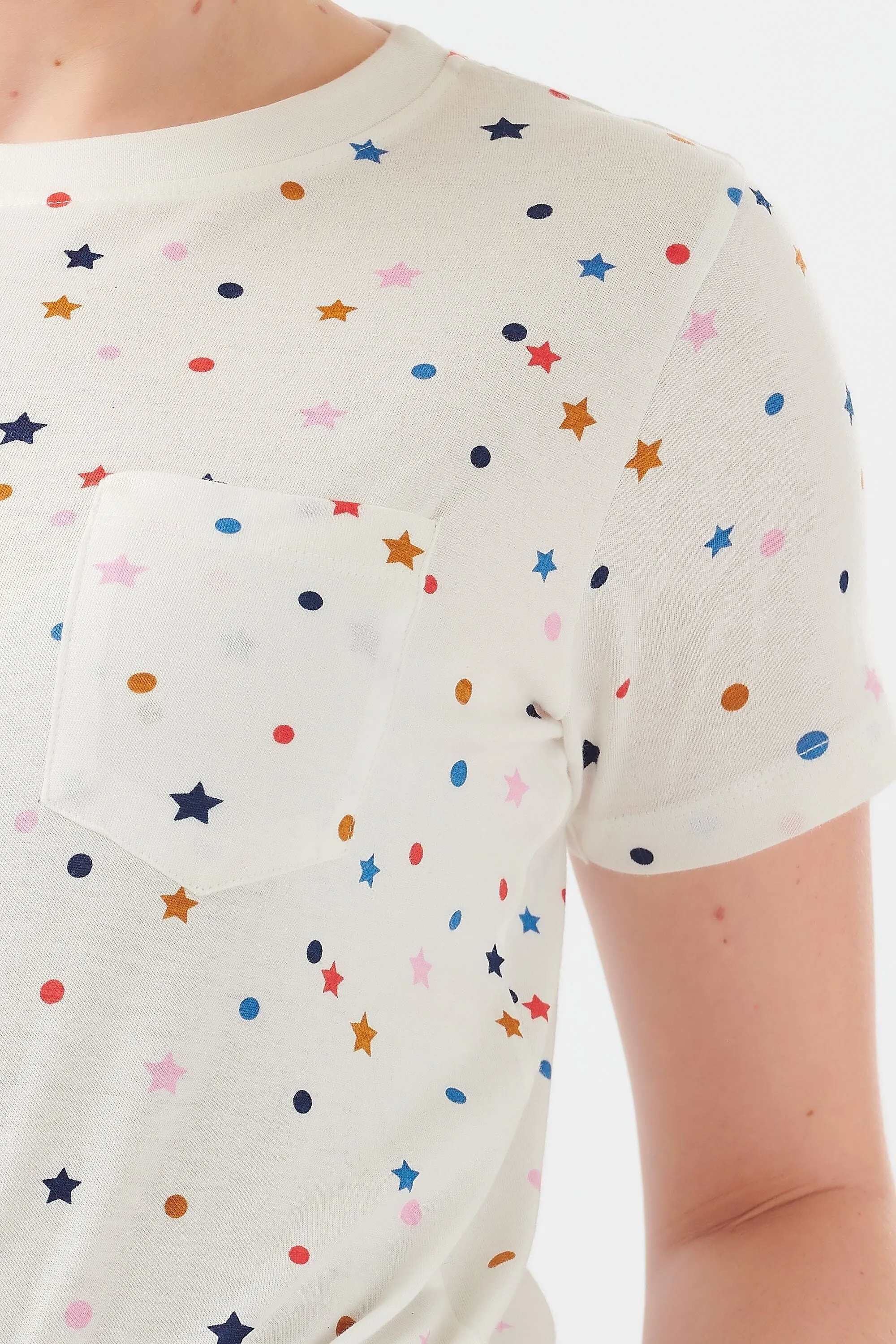 MAGGIE CONFETTI STAR TEE