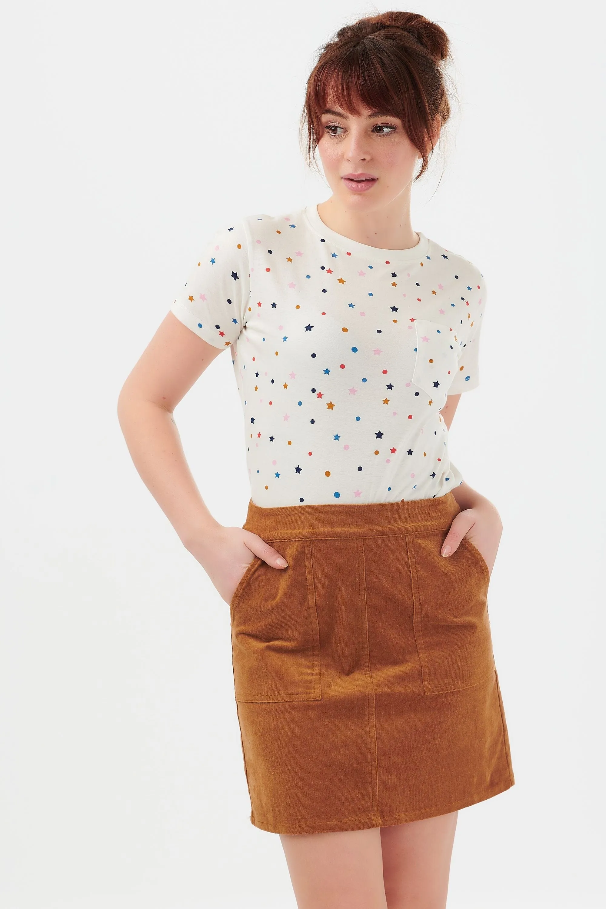 MAGGIE CONFETTI STAR TEE