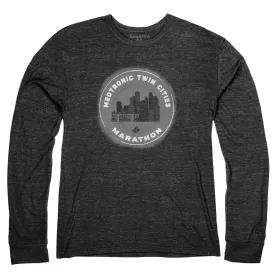 Marathon Tri-Blend Long-Sleeve Tee - Black (Unisex Sizing)