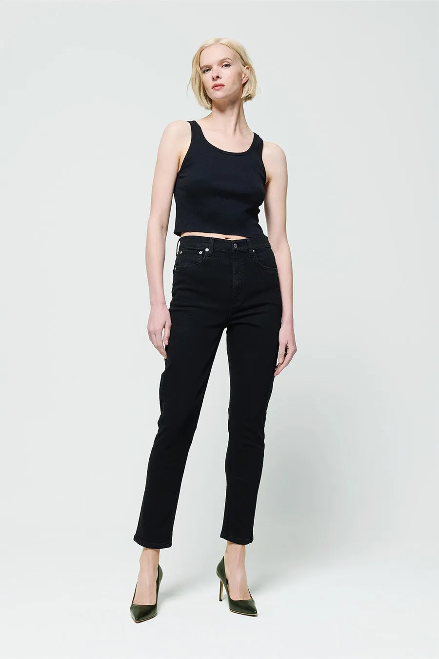 Marcella High Rise Skinny - Onyx