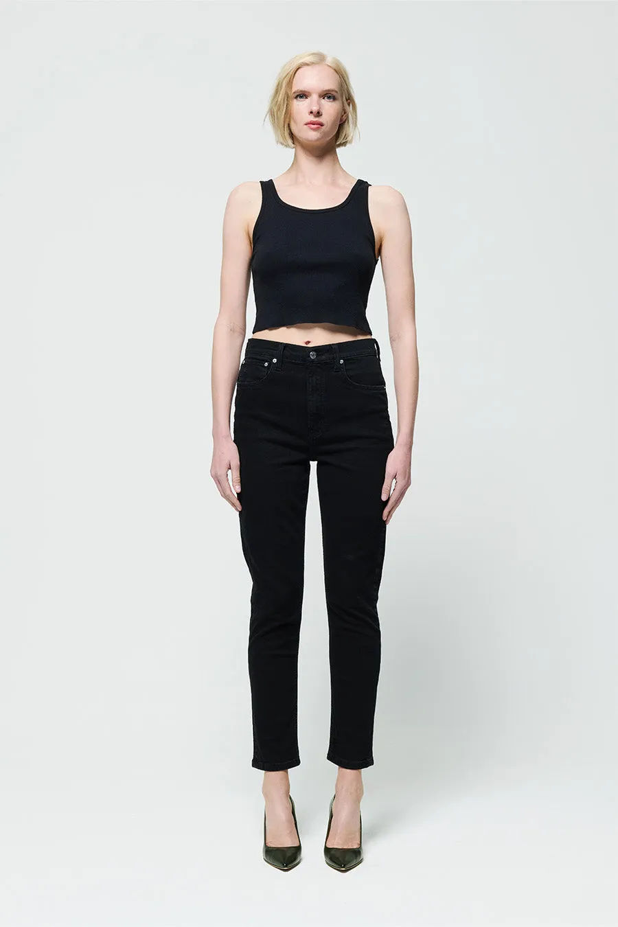 Marcella High Rise Skinny - Onyx