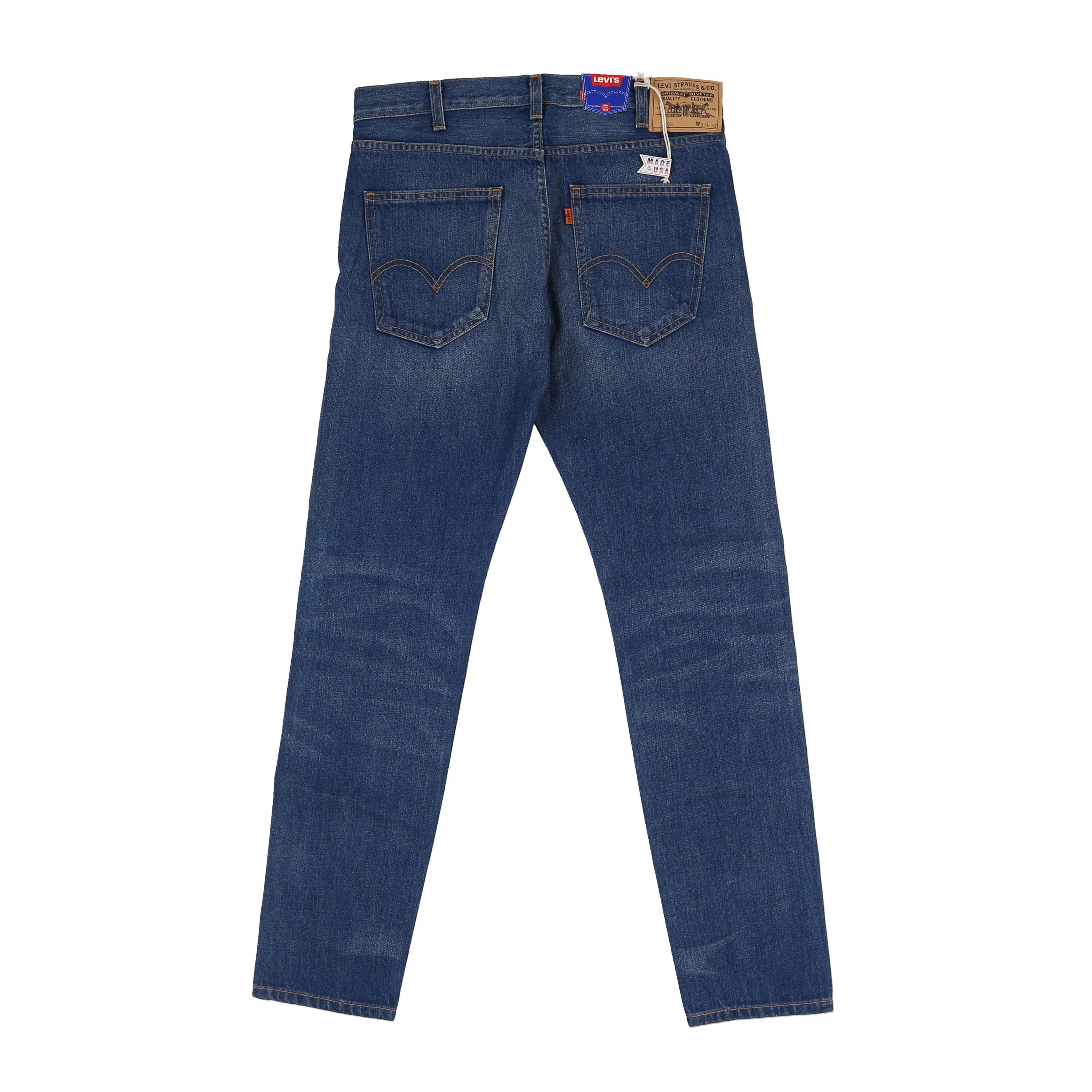 New Levis LVC 606 Big E Orange Tab Denim Jeans