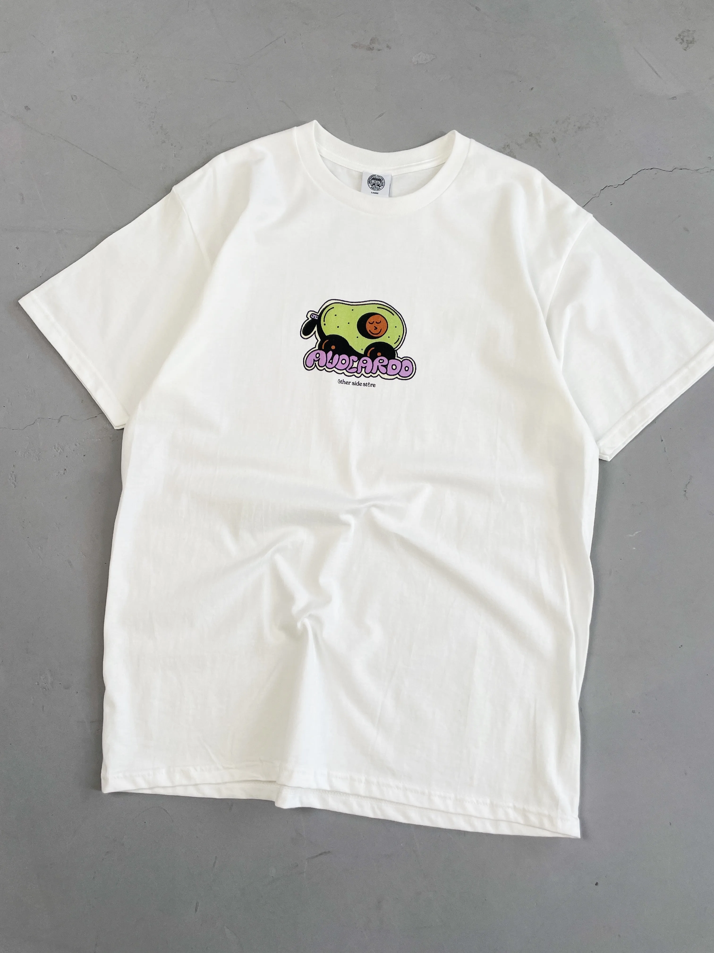 Other Side Store 'Avacardo' Tee - White