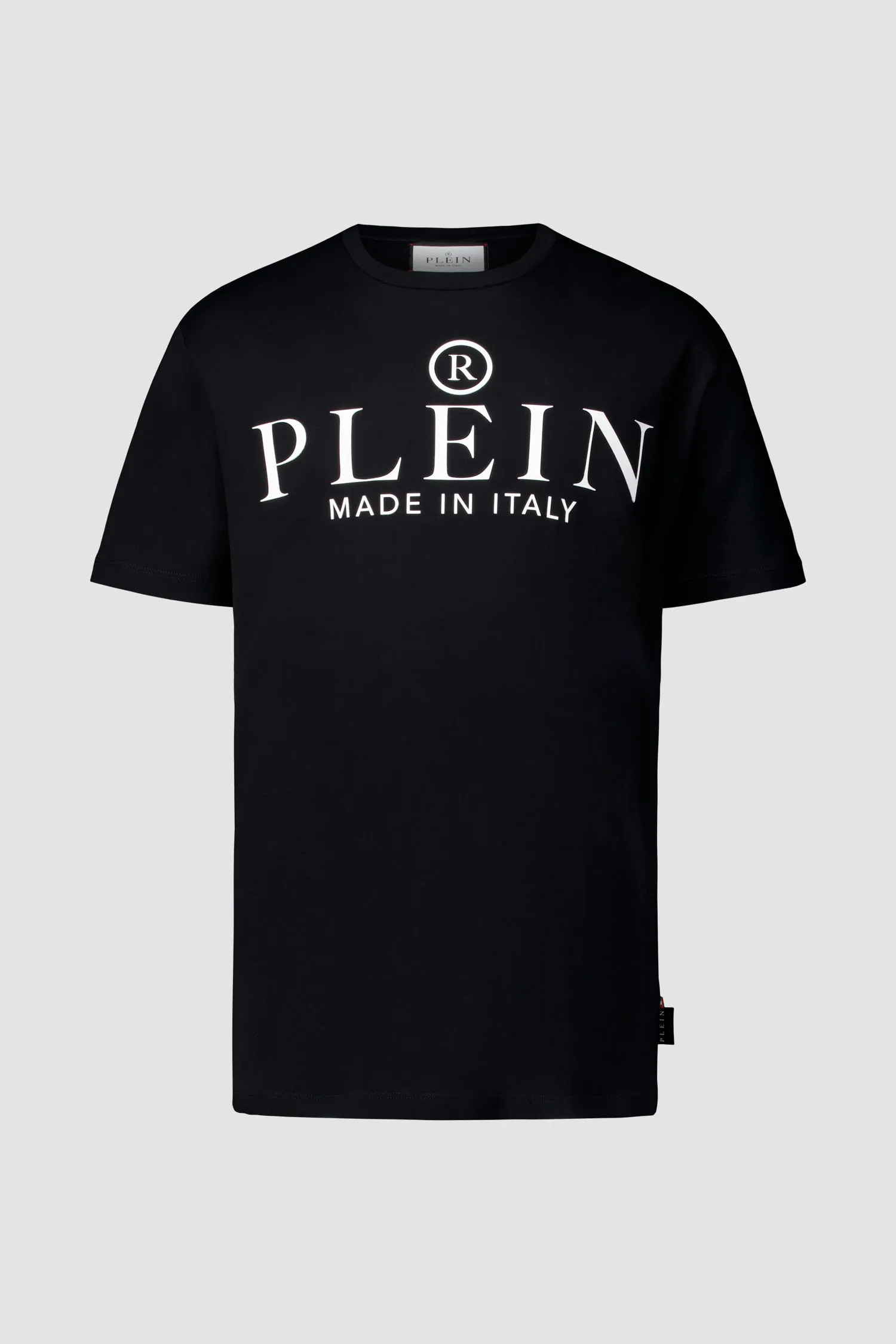 Philipp Plein Black Round Neck SS T-Shirt