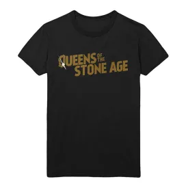 Queens Of The Stone Age Bullet Shot Logo T-Shirt