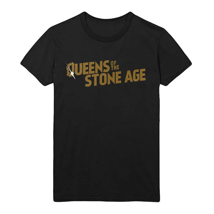 Queens Of The Stone Age Bullet Shot Logo T-Shirt