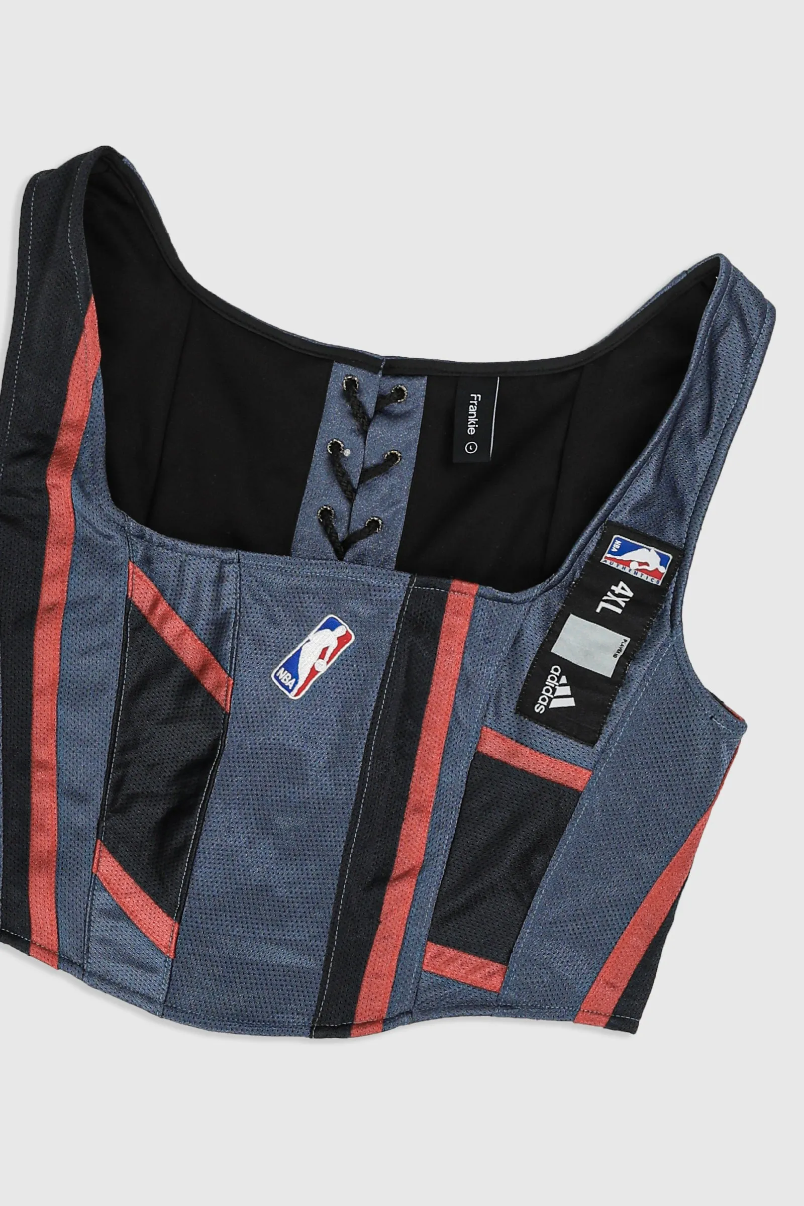 Rework Bobcats NBA Jersey Corset - L