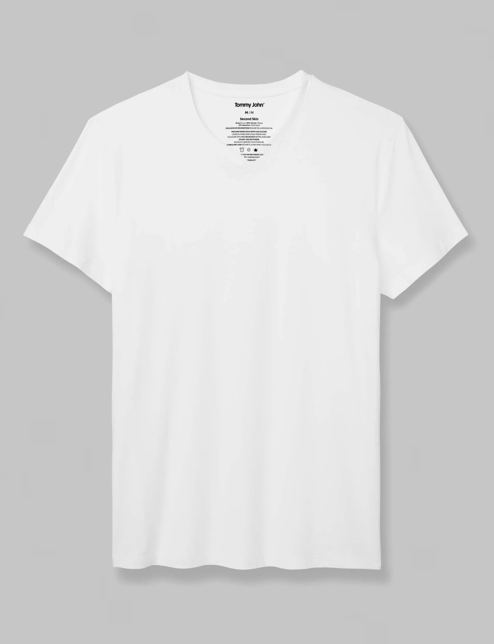 Second Skin High V-Neck Modern Fit Undershirt