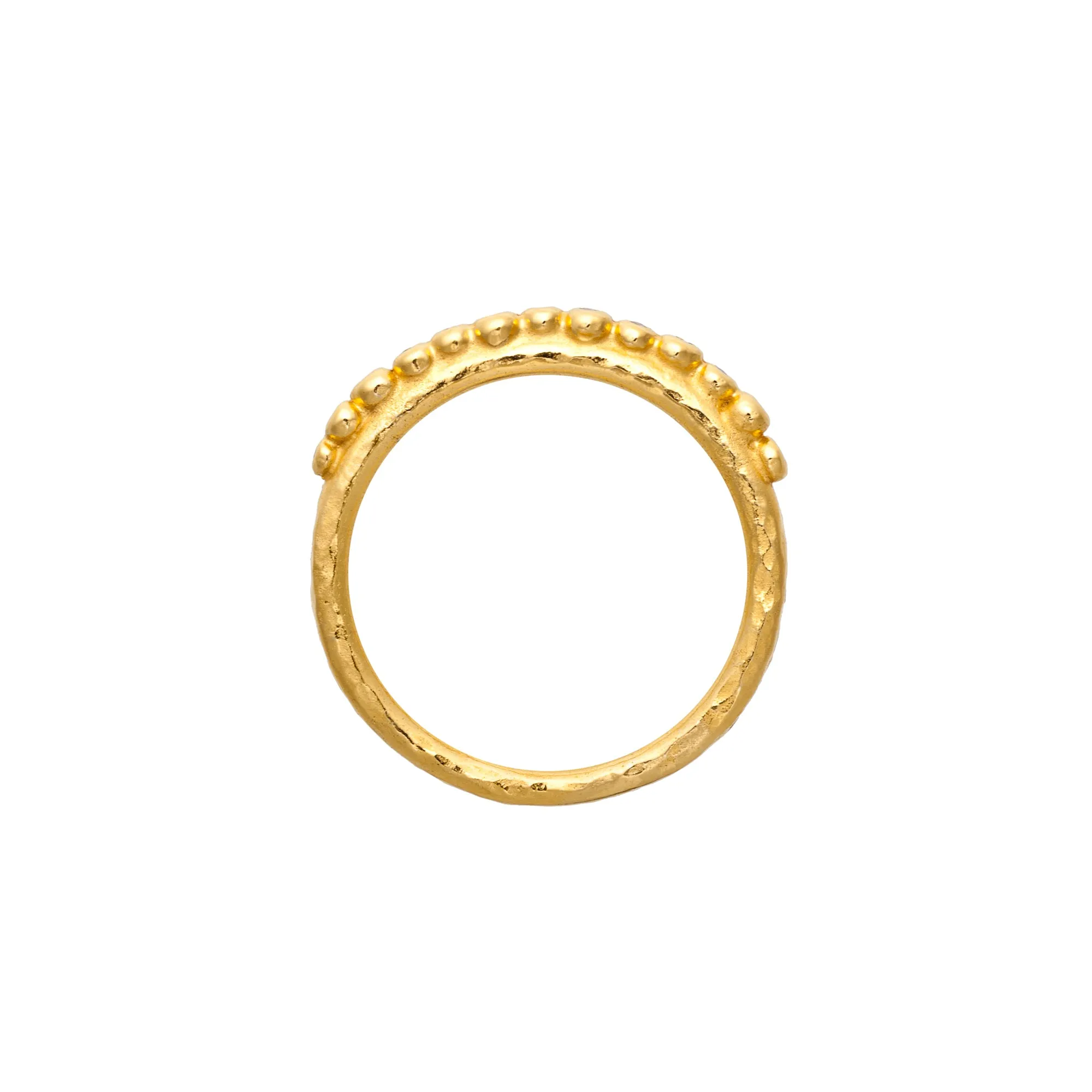 Skinny Diamond Bobble Ring