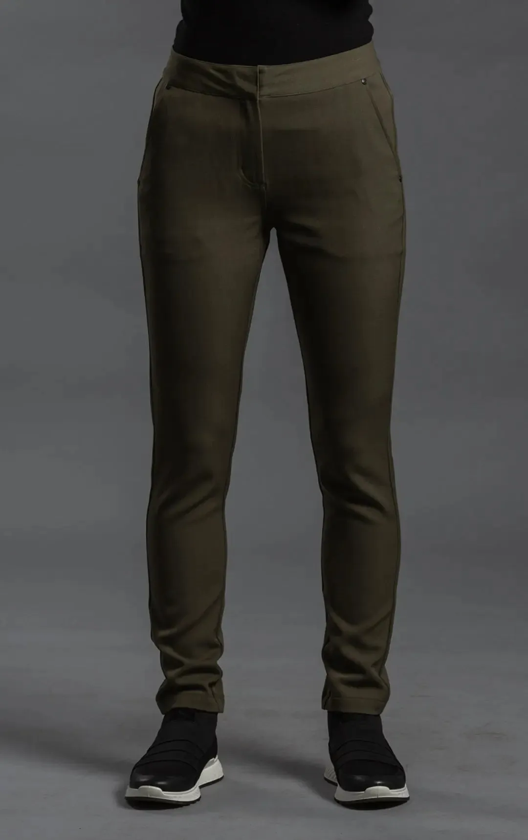 SLIM WOOL TWILL TROUSER - CLEARANCE