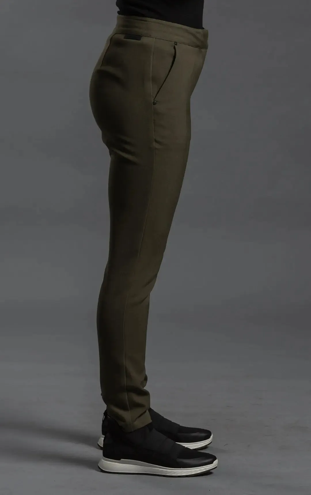 SLIM WOOL TWILL TROUSER - CLEARANCE