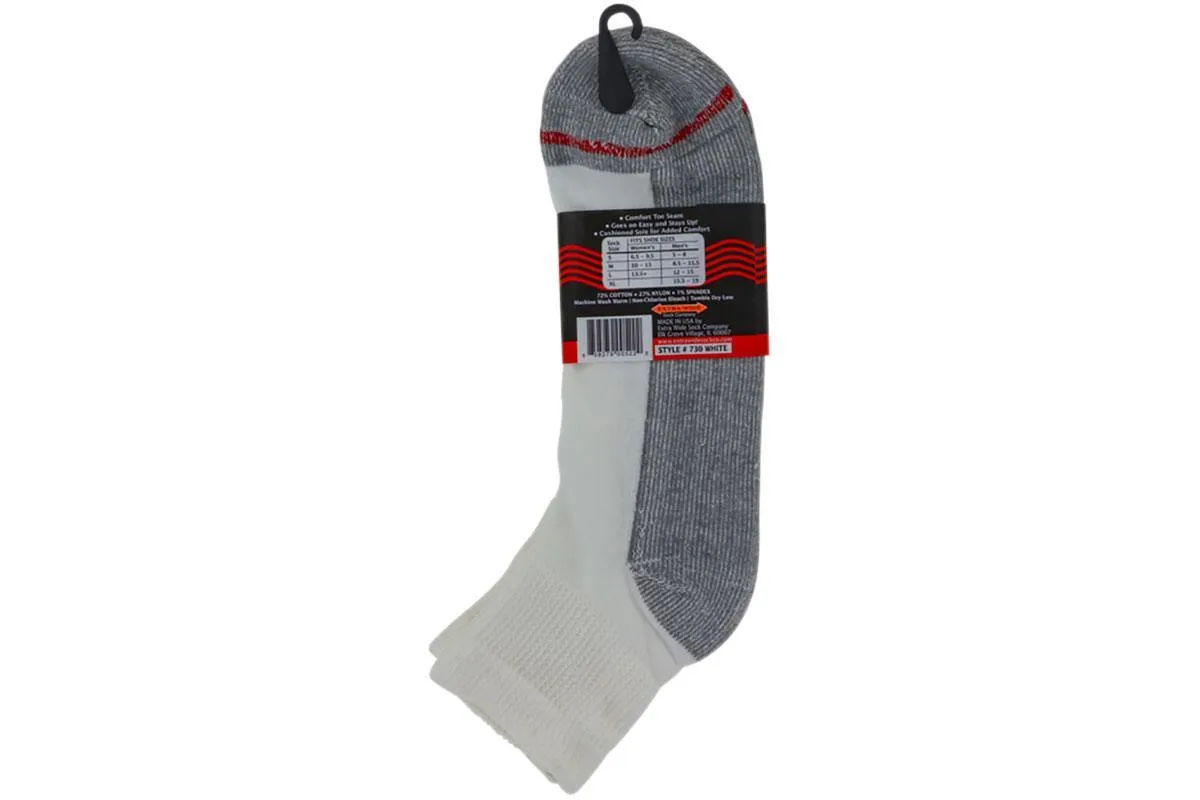 Socks Loose Fit Quarter White