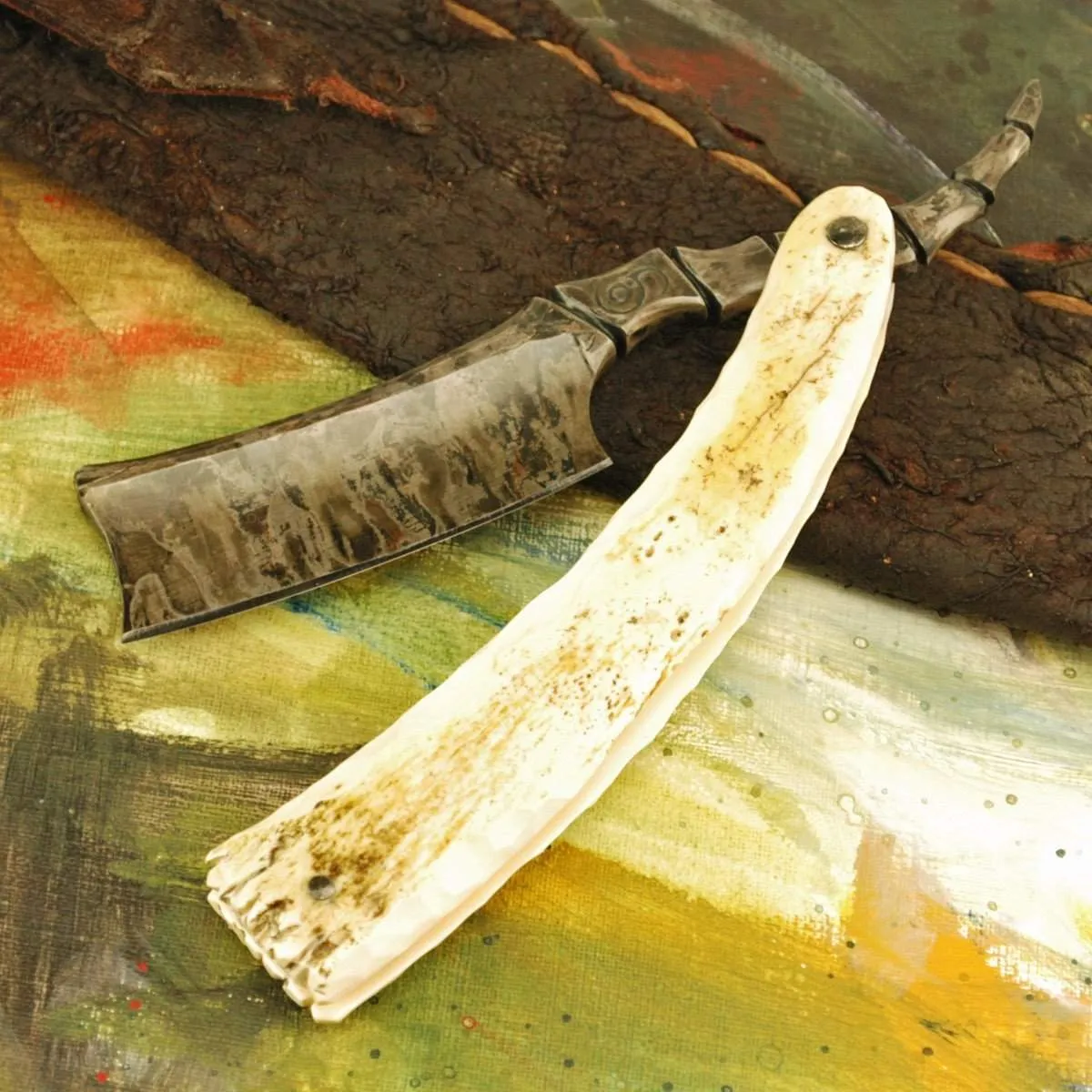 SOLD-Dylan Farnham #39, Custom Straight Razor