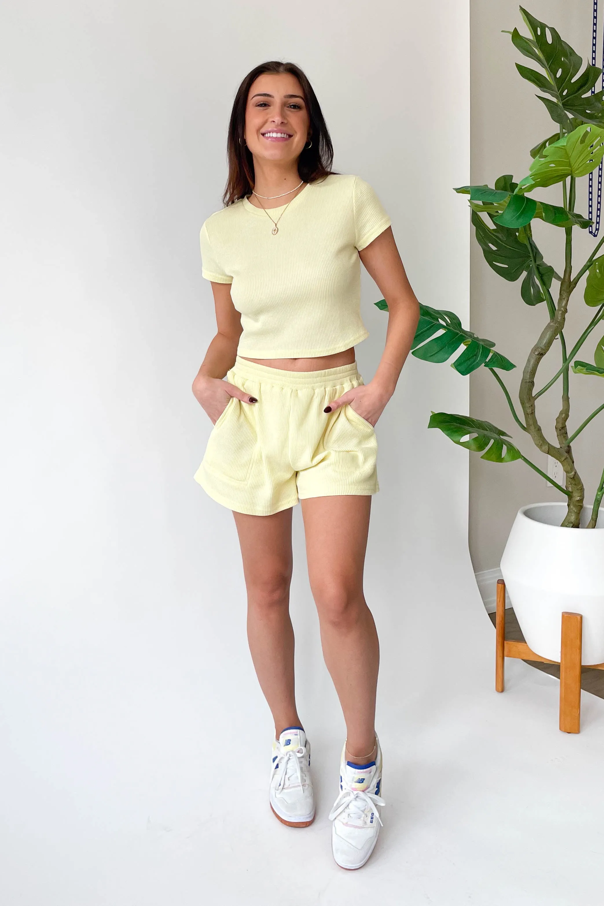 Sophia Top in Yellow