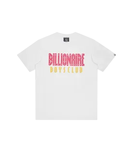 STRAIGHT ARCH LOGO TEE WHITE