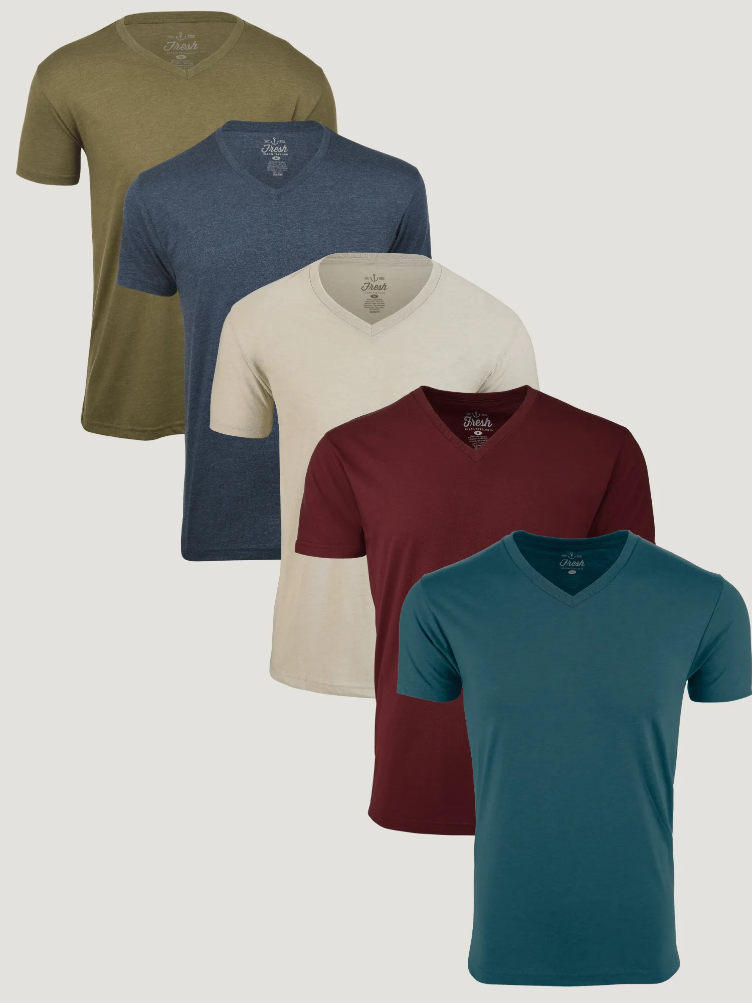 Summer Saver's V-Neck 5-Pack