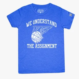 The We Understand the Assignment Kids Tee