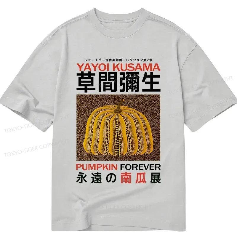 Tokyo-Tiger Forever Pumpkin Exhibition Japanese Classic T-Shirt