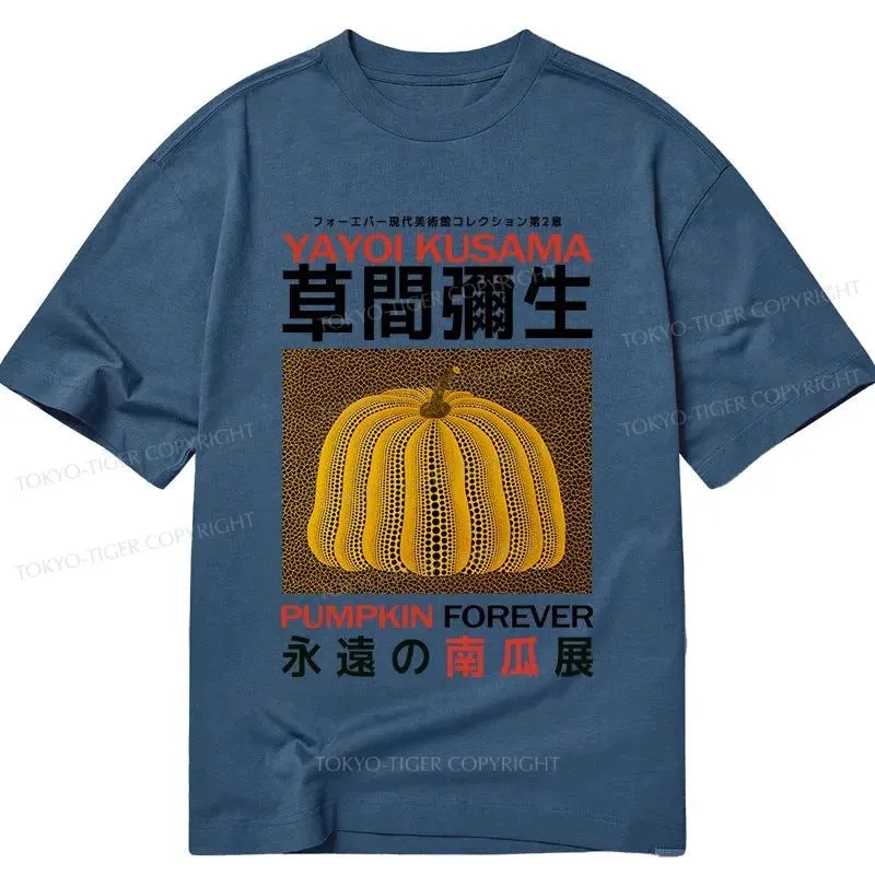 Tokyo-Tiger Forever Pumpkin Exhibition Japanese Classic T-Shirt