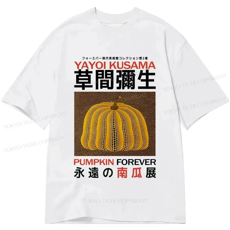 Tokyo-Tiger Forever Pumpkin Exhibition Japanese Classic T-Shirt