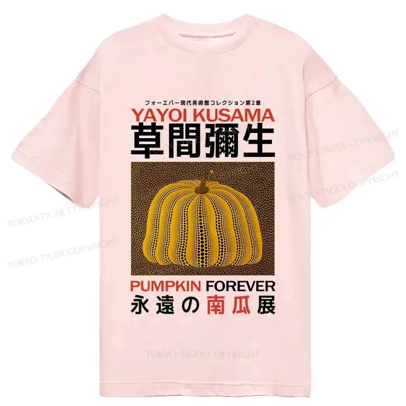 Tokyo-Tiger Forever Pumpkin Exhibition Japanese Classic T-Shirt