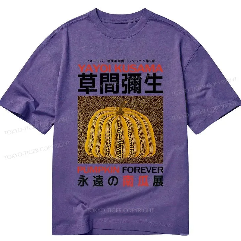 Tokyo-Tiger Forever Pumpkin Exhibition Japanese Classic T-Shirt