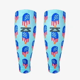 USA Ice Cream Bars Compression Leg Sleeves