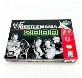 Wrestlemania 2000 - N64 Game - Complete in Box - Great Condition